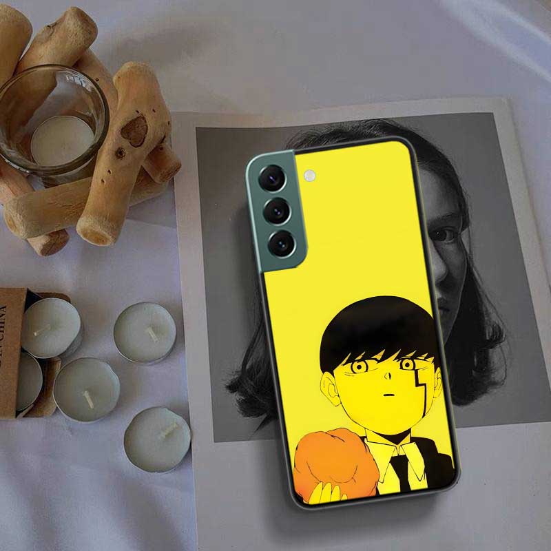 Mashle Magic and Muscles Phone Case For Samsung Galaxy S22 S25 Ultra S21 S10 Plus S26 Edge S20 S23 S24 FE Cover Silicone Sof