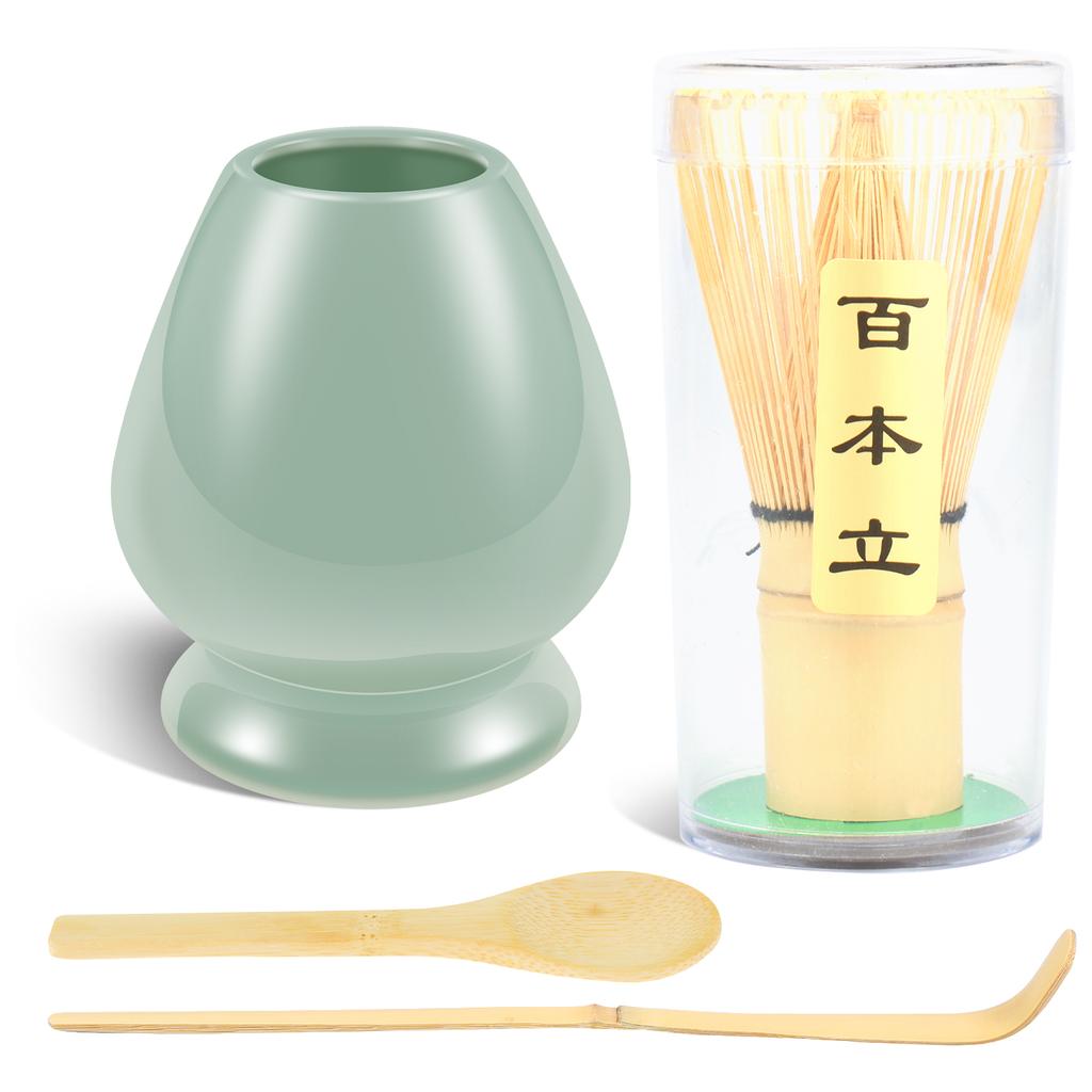 6/4PCS Japanese Matcha Tea Set Bamboo Whisk Tea Scoop Teaspoon Tea Sets Indoor Beverage Shop Tea-making Tools Accessories