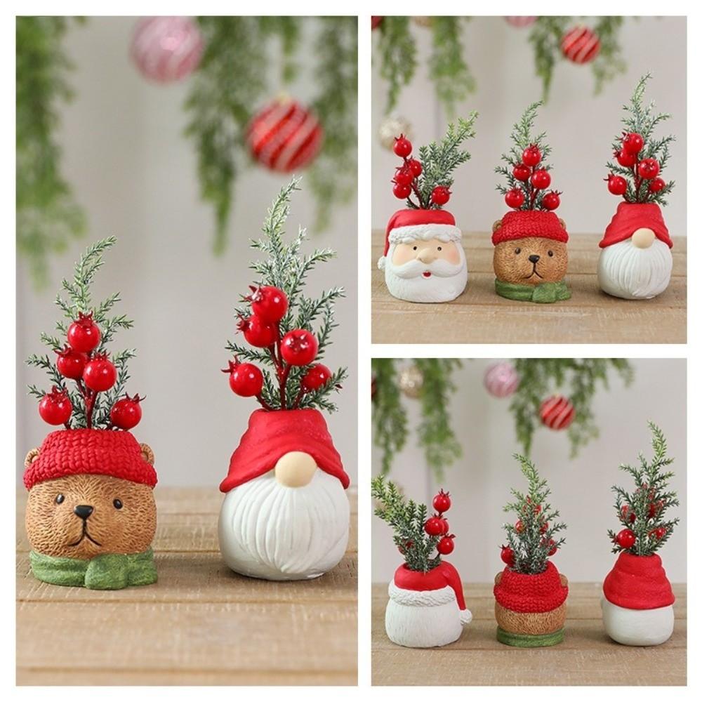 Exquisite Snowman Decoration Cute Christmas Gnome Doll Santa Claus Ornament  Gift Giving
