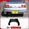 Nissan Skyline R33 Carbon Fiber Rear Bumper Tail Lip & Exhaust Pipe Cover Add-on