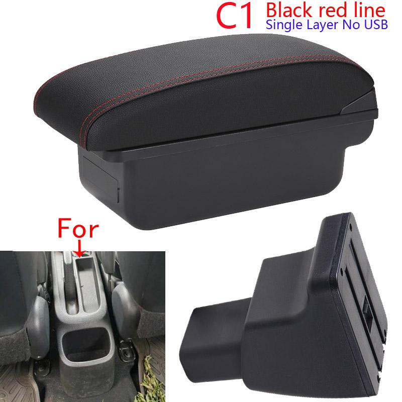Car Armrest For Hyundai I10 Armrest Box Center Storage Box Interface Decoration Accessories Interior Retrofit Part