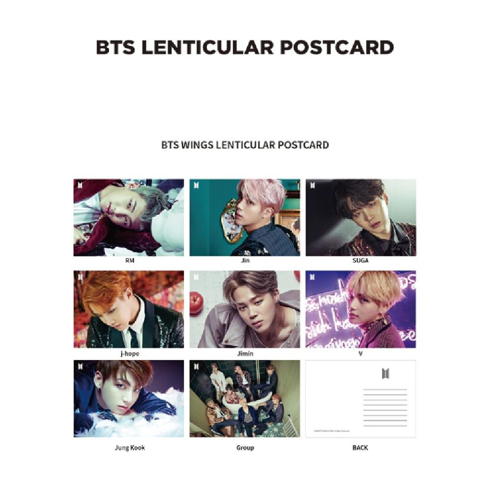 Оформите предзаказ BTS Lentical Postcard ver.3 WINGS