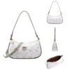 Womens Fashion Shoulder Bag With Butterfly Print Pu Material For Daily Use