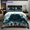 Alien Vs Predator 2025 Bedding 1 Duvet Cover 2 Pillowcase Without Core Christmas Birthday Gift Soft And Comfortable