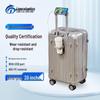 Lingcaijunling Multifunctional Spinner Luggage