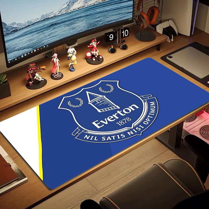 Everton Football Club Print Cushion Non-slip Laptop Tablet Big Mousepad XXL Mat Mini PC Playmat With Lock edge