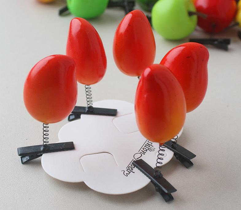 Flocked Little Yellow Duck Hair Clip - Cartoon Spring Clip Toy for Kids