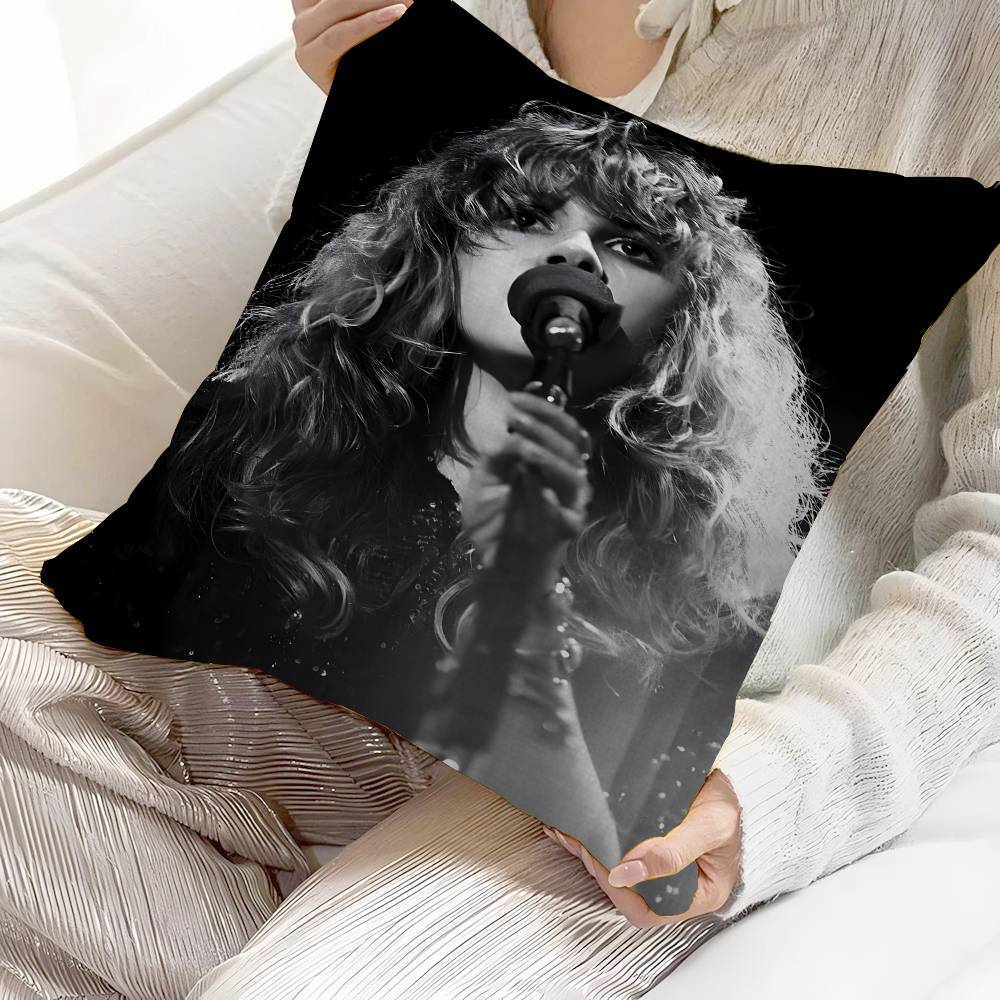 SStevie Nicks Singer Pillowcase toon Gift Cushion Cover Bedroom Home Sofa Chair Seat Decor pillow case