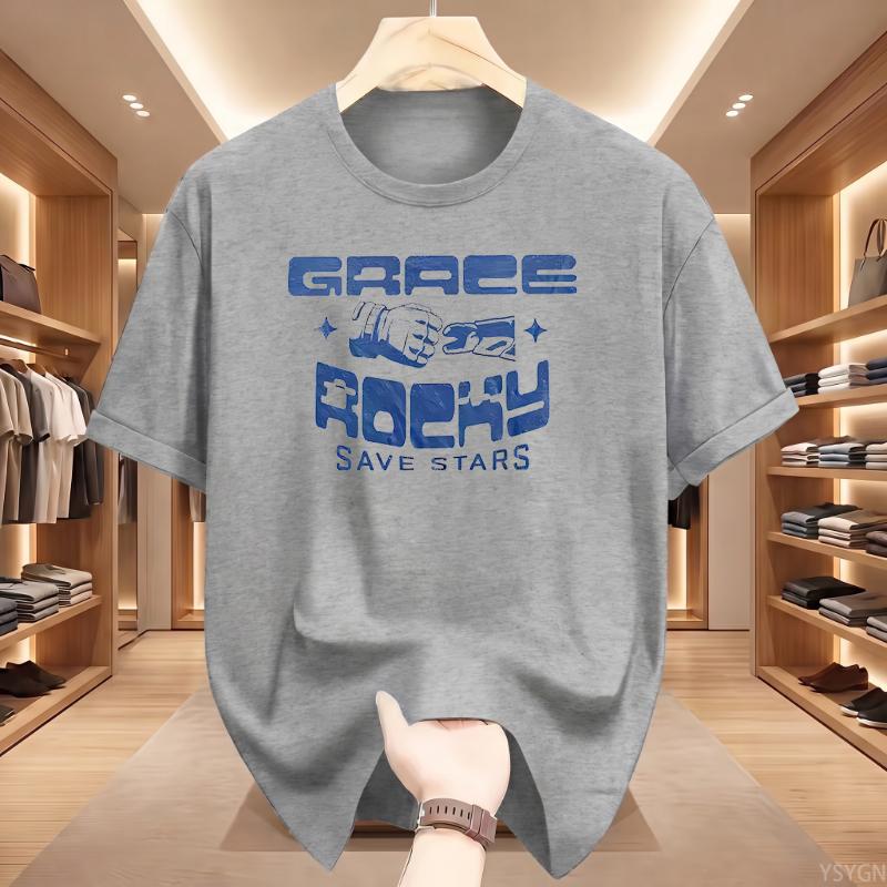 Grace Rocky Save Stars T Shirt Project Hail Mary Tshirt Rocky Alien Friendship Space Graphic Tee Book Lover Clothing