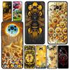 Honeybee Flower Pattern Phone Case Cover for Xiaomi Poco F7 Ultra F6 F5 F4 F3 X6 X5 X4 X3 NFC C51 C55 M4 GT 5G Soft TPU Shell