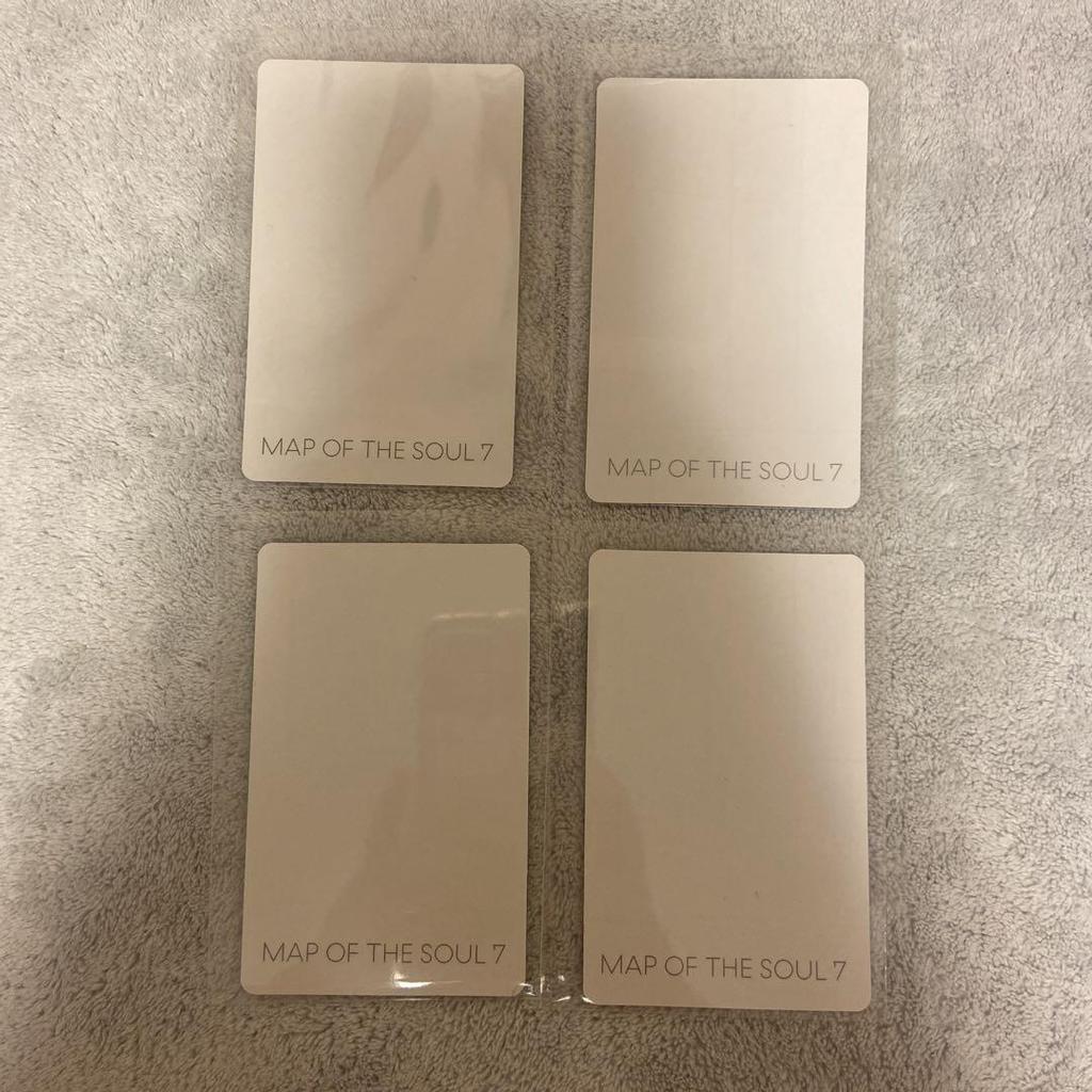 [USED] BTS Jungkook MAP of the soul 7 trading card