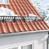 Schneefanggitter Schwarz 100 x 2,5 x 20 cm Stahl