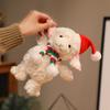 15/22/28cm Cute Soft Christmas Sheep Plush Toys Soft Lamb Plush Dolls Stuffed Sheep Plushie Baby Toys Birthday Gifts for Kids
