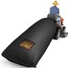 Lawn Tractor Leaf Bag Grass Catcher Bag Large Capacity Mesh Vent Zipper Drawstring Design Fast Leaf Collection Leaf Garden Bag for Most Riding