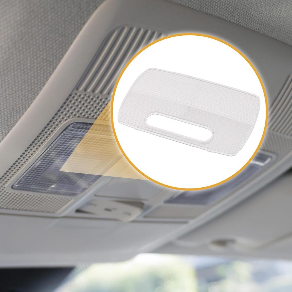 Interior Light Cover No.34251TP5H01 Car Rear Right Roof Dome Map Reading Light Cover Lamp Lens for Honda Civic 2001-2021 Plastic Clear