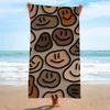 Telo da Spiaggia Senza Sabbia Asciugatura Rapida Morbido al Tatto Grande Stampa Floreale Microfibra Telo da Spiaggia Donna Uomo Viaggio Stile Bohemien