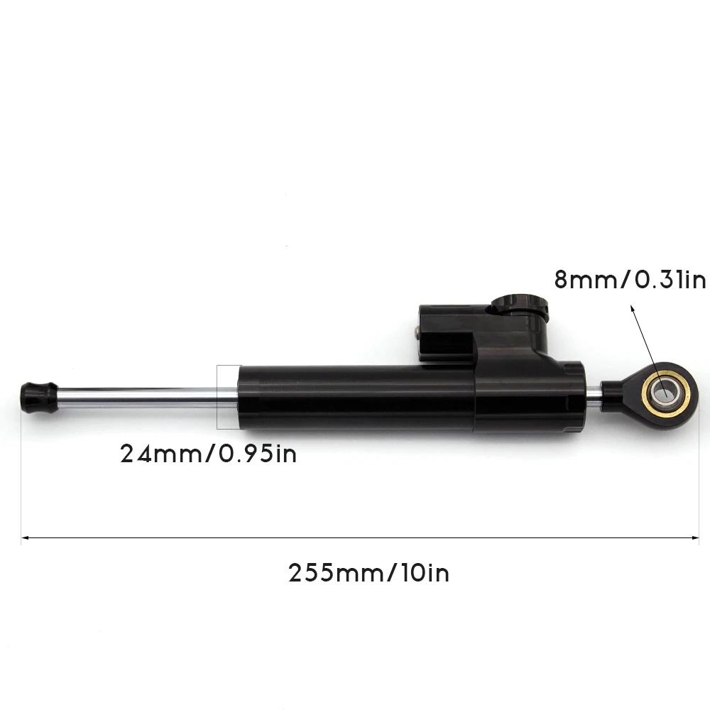 2022 2023 FOR SUZUKI GSX S750 GSX-S750 GSXS750 GSX-S GSXS 750 2017 2018 2019 2020 2021 CNC Steering Damper Bracket Mounting Kit