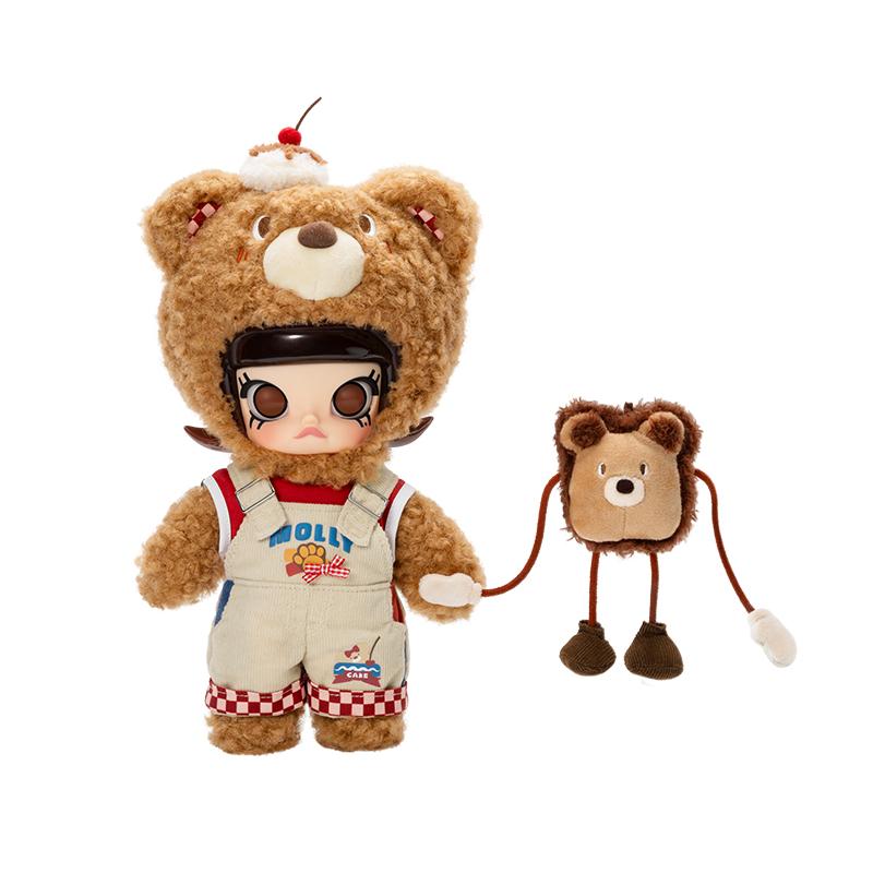 New POP MART MOLLY Bear Puffy Trendy Figures 20cm PPMT-2410-0019