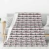 Custom Betas Motorcycles Racing Logo Blankets Warm Flannel Throw Blanket for Bedding Couch Quilt
