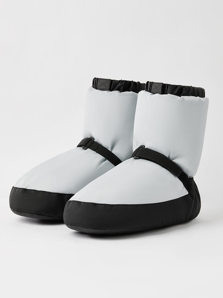 Women's Winter Dance Ankle Boots - Warm Cotton-Padded Ballet Shoes with Soft Sole