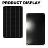 SOECOPO 1600W Portable Solar Panel Kit 18V Flexible solar Panels*2 for Camping Includes Free 100A Controller 2-meter cable