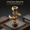 Air Conditioning Copper Pipe Joint Quick Connector Straight Pipe Extension Joint No-Weld Fitting With Flare Nut Copper Connector