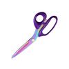 Titanium-Coated Stainless Steel Tailor Scissors with PU Leather Grip for Cutting Cloth and Apparel