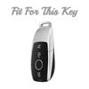 3 Buttons Tpu Car Key Case Cover For Mercedes Benz E C S Glc Class E200 E400 E63 W213 S550 S560 C260 A200 Key Holder Keychain