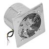 6 Inch Metal Exhaust Fan with Switch and Check Valve 500m³ h Wall Mounted Vent Fan for Garage Kitchen Bathroom Chicken