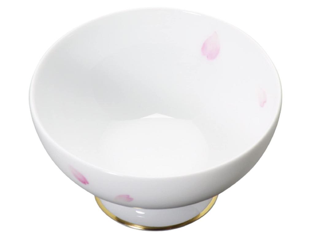 Okura Touen [Hand-painted] Sakura No. 68 Sake Cup, Approx. 65cc, Made in Japan, 68CCN/C303