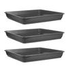 3pcs Pot Trays 40cm Large Heavy Duty Thickened Plastic Potted Plants Base Water Disc For Indoor Outdoor Flower Drip Trays