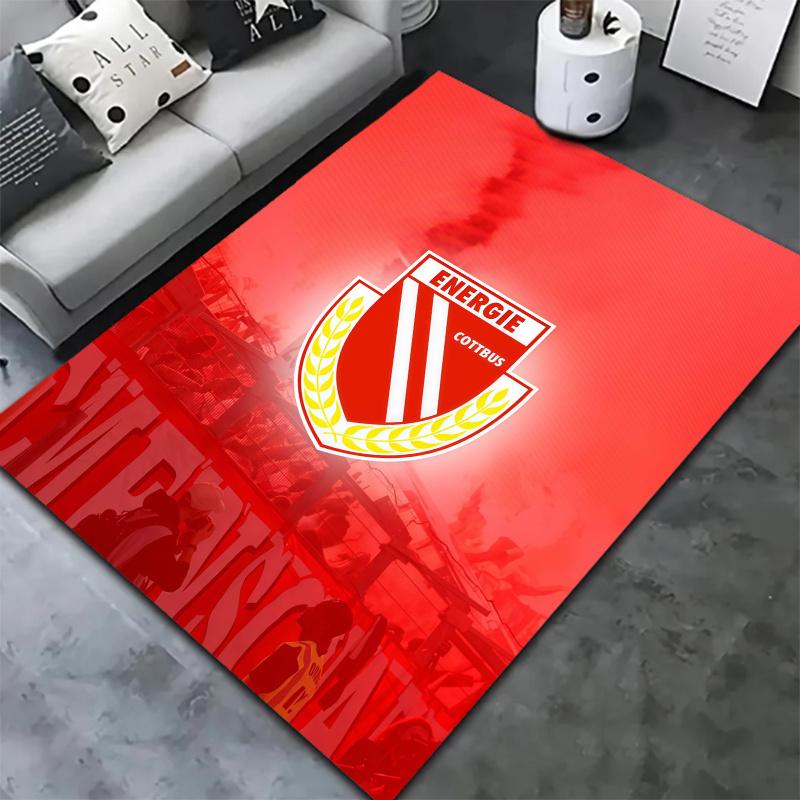 Energie Cottbus Carpet Rug for Living Room Bedroom Home Sofa Decoration,Kids play Nonslip Floor Mat