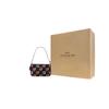 Coach 19 Heart Lightning Print Coated Canvas And Recycled Leather Tote Shoulder Bag Small Women Bags Black CW452-SVA47