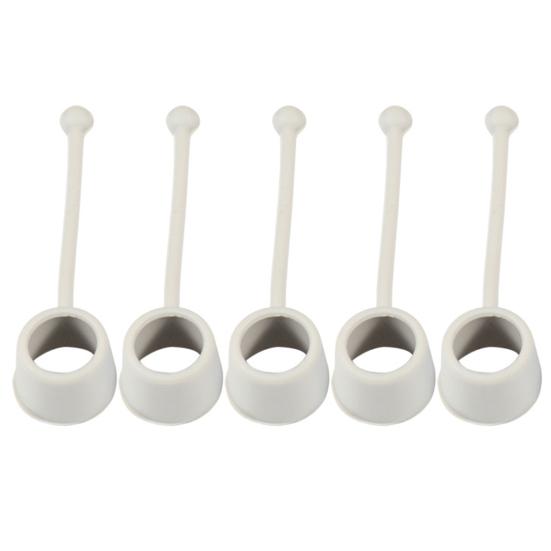 5 Peças 10/20/40/60/75LB Pegador de Dedos Alta Elasticidade Design Ergonômico Pegada Confortável Exercitador de Dedos Silicone