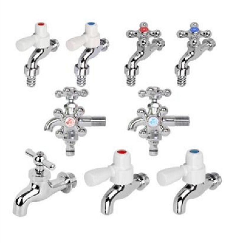 

Collection of domestic faucets 04_2 Domestic coupling cross faucet (cold water