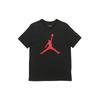 Jumpman T-Shirts Herren Schwarz Rundhals Mäßig Gerader Schnitt DA6797-010