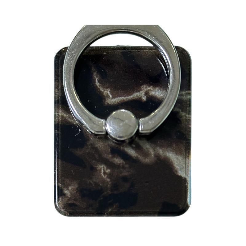 Trendy Rotating Acrylic Phone Ring Holder Stand - Colorful, Lazy Design for Men & Women