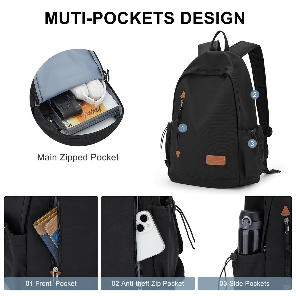 Backpacks for School Girls Boys Teenage Bookbag Rucksack Fashion Laptop Backpack Women Men Shoulder Bag High School College Bags