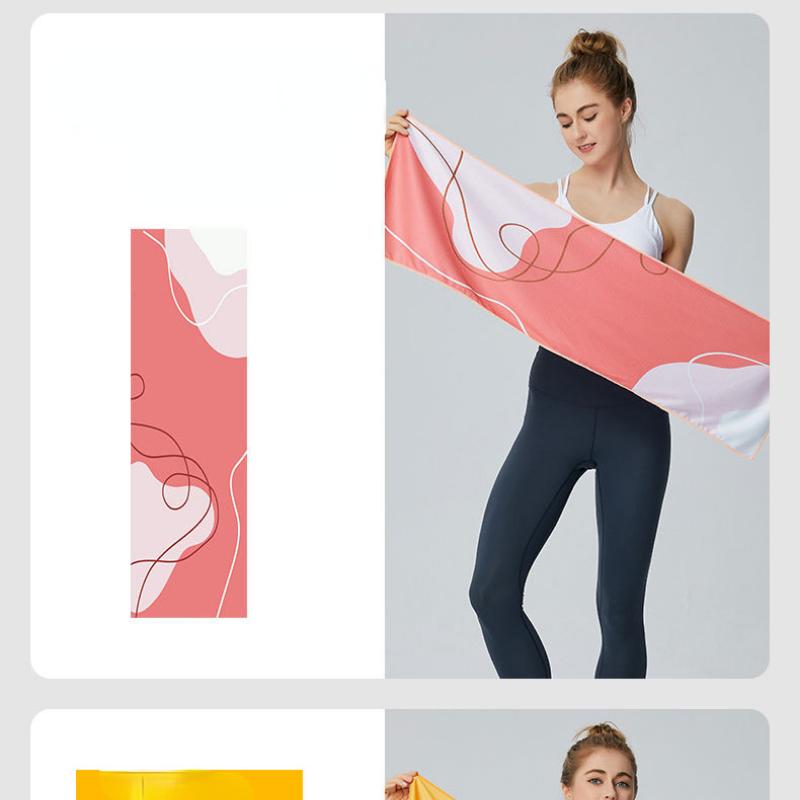 Prosop rece, uscare instantanee Prosop rece Prosop portabil pentru fitness