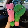 Novelty Long Strip Plush Pillow Soft Car Seat Protector Cute Stuffed Toy  Car Seat