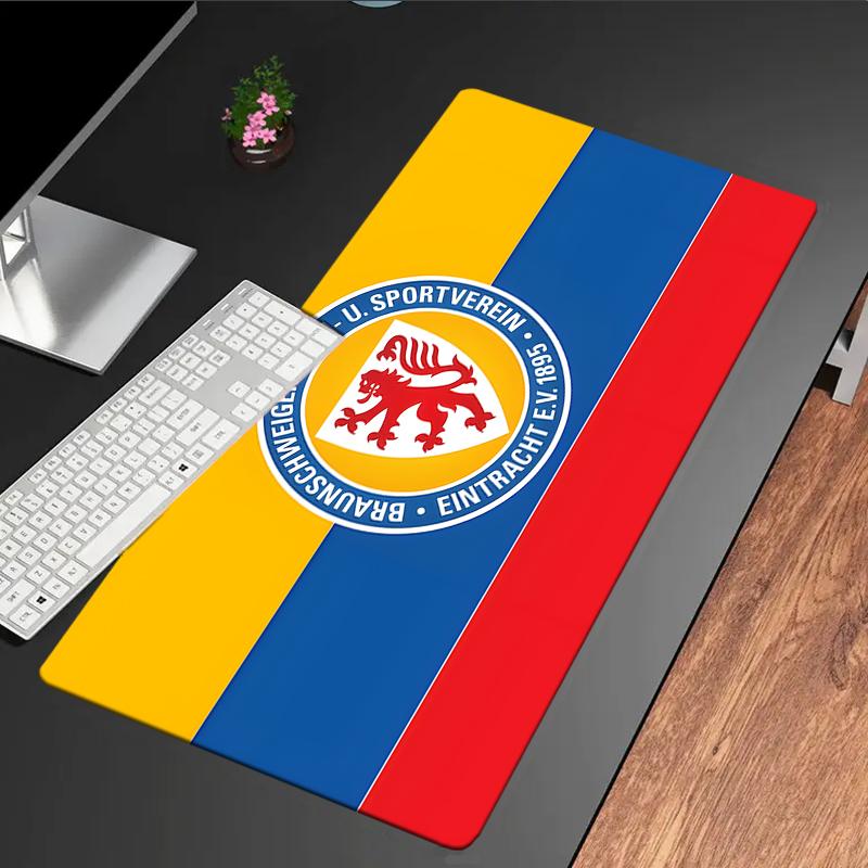 Braunschweig Fc Crest Design Mouse pad, Gaming Mouse Pad, keyboard pad, Desk Decor for computer notebook Fan Gift Birthday Gift