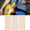 3 Pcs Maple Wood Guitar Head Veneer Shell Sheet Headplate Electric Guitar Neck Shims Plate Headstock Guitar Accessories