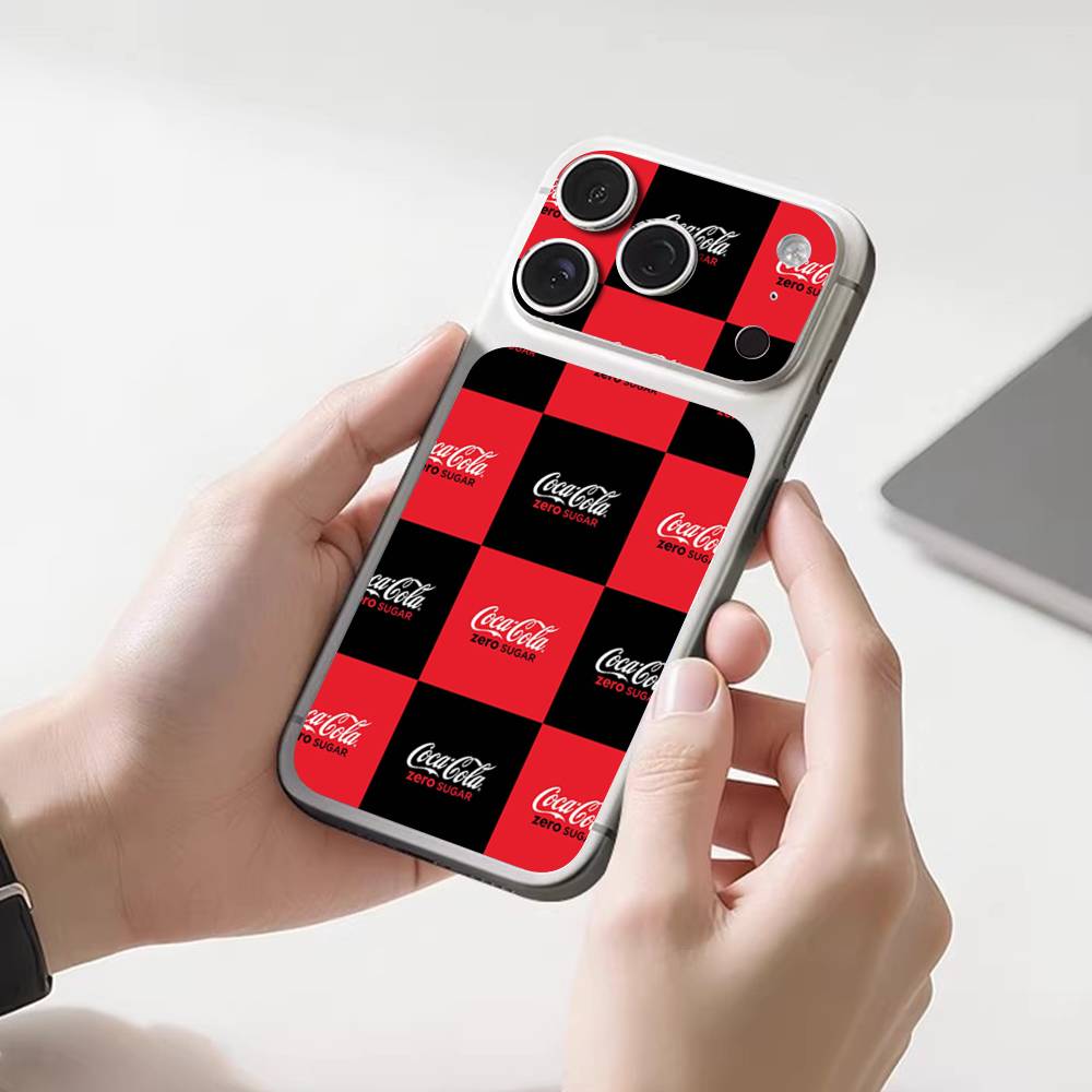 

Brand C-Coca Logo C-Cola For IPhone 17 Pro 17 Pro Max Back Skin Sticker Protective Decal Wrap iPhone 17 Pro