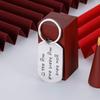 You Have My Heart Stainless Steel Dog Tag Keychain Romantic Couple Design Fashion Keyring Practical Lover Gift