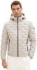 Mid-season Jacket Tom Tailor Hybrid Jacket with Hood (1038666) Hybrid Jacket with Hood (1038666) Beige-gray