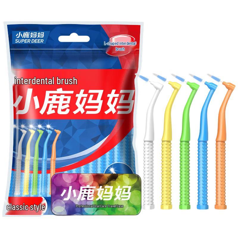 

Fawnmum L-Shape SSSS Interdental Brush, 10-Pack