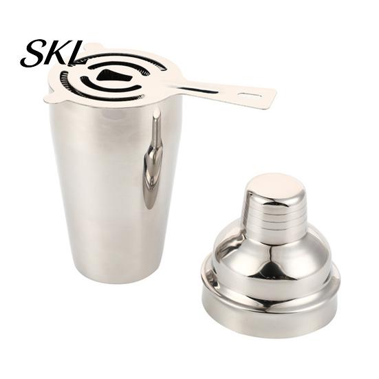 Shaker per Cocktail per Bartending Acciaio Inossidabile, A Prova di Perdite Martini Lucido a Specchio Resistente alla Ruggine Utensili da Bar Pulizia Facile Mixer Bar E Latte