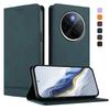 Leder Retro Diebstahlsichere Brieftasche Flip Case Für VIVO T4 T4X T3 Ultra T3X T2 4G T1 5G Hülle Handyhülle Magnetverschluss Kartenfach 2025