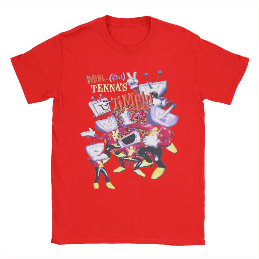 Mr Ant Tenna’s TV Time T Shirt Men's Women Deltarune Game T-Shirts Summer O-Neck Novelty Tee Shirt Wholesale Oversized Clothing