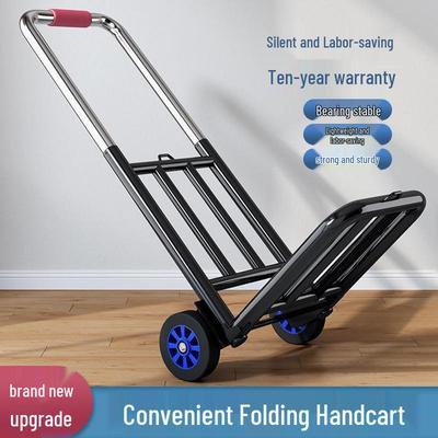 Folding Handcart Trolley for Household & Shopping